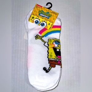 3/$15 SpongeBob no show socks